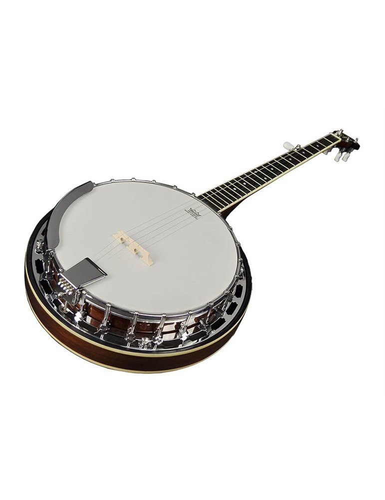 Banjo folk Richwood 5 cuerdas caoba 24 tensores
