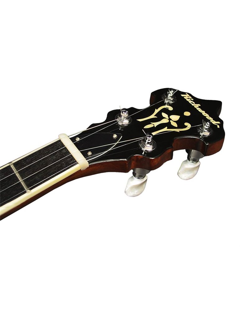 Banjo folk Richwood 5 cuerdas caoba 24 tensores