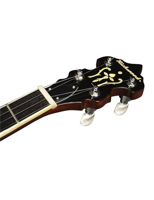 Banjo folk Richwood 5 cuerdas caoba 24 tensores