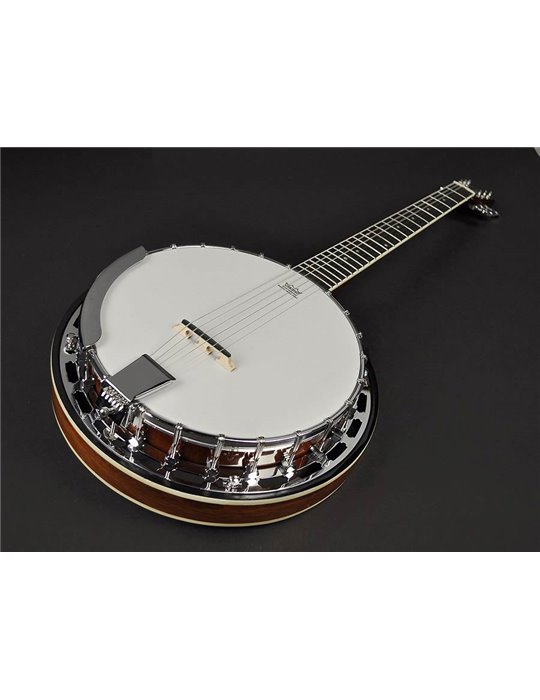 Banjo 6 cuerdas Richwood caoba 24T