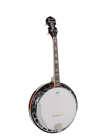 Banjo 4 c. Richwood aluminio 24T 17 trastes