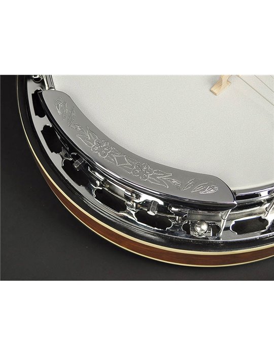 Banjo 4 c. Richwood aluminio 24T 17 trastes