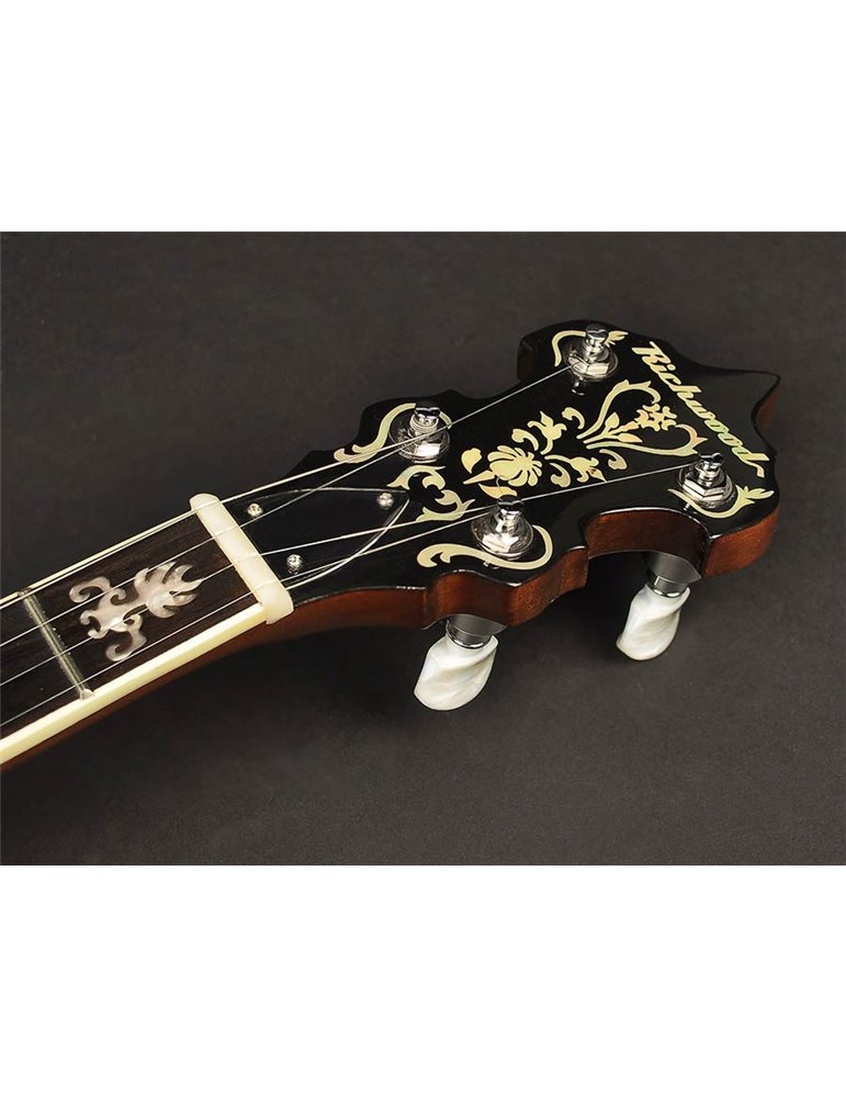 Banjo Bluegrass Richwood de 5 cuerdas 24T