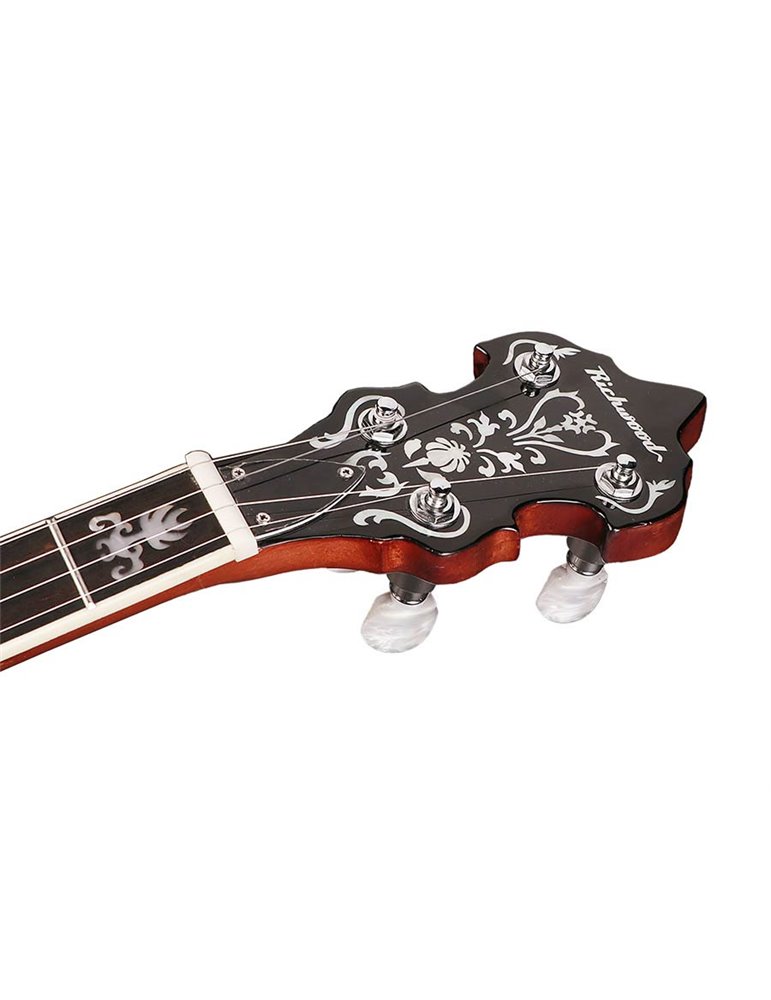 Banjo Bluegrass 5 cuerdas Richwood aluminio 24T