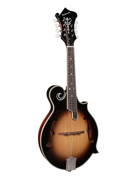 Mandolina est. F Richwood tapa de abeto sunburst
