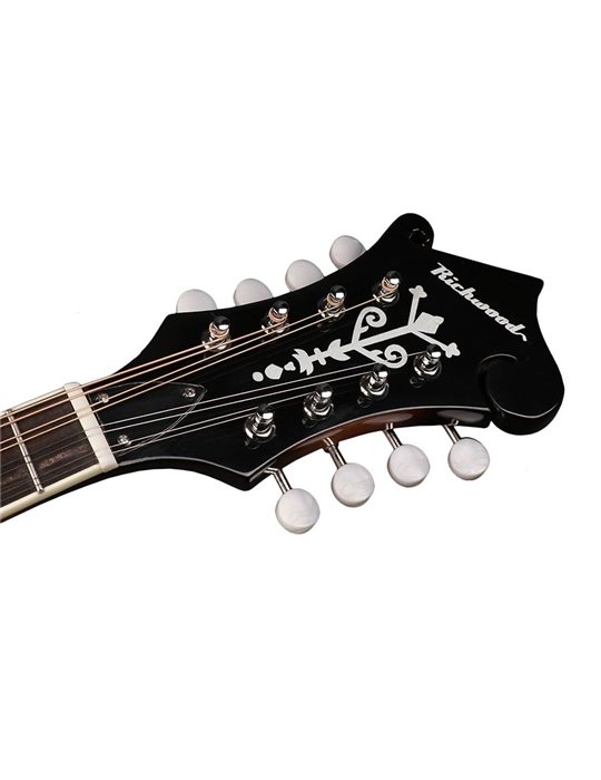 Mandolina est. F Richwood tapa de abeto sunburst