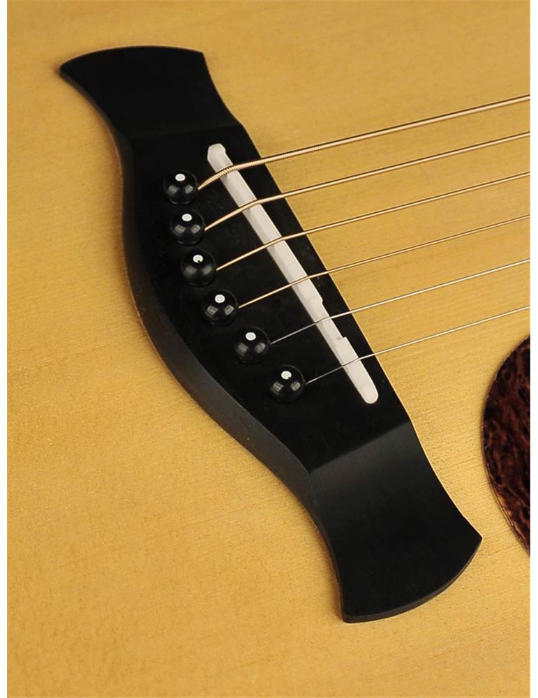 GUITARRA ACÚSTICA RICHWOOD ELECTRIFICADA AUDITORIUM ARTESANA