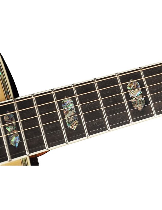 GUITARRA ACÚSTICA RICHWOOD ELECTRIFICADA AUDITORIUM ARTESANA