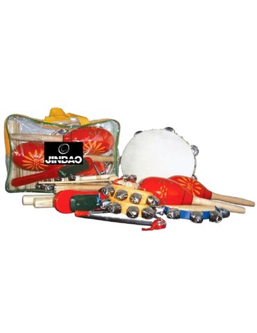 SURTIDO DE PERCUSIÓN ESCOLAR RITMO LT9