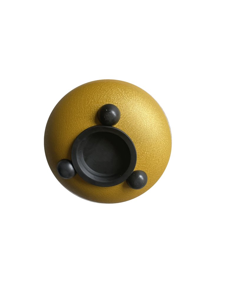 MINI TONGUE DRUM DE 6” - 8 NOTAS LOTUS DISPLAY DORADO