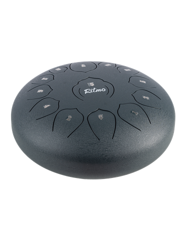 TONGUE DRUM DE 12” UPGRADED PREMIUM LOTUS SERIE 13 NOTAS AZUL