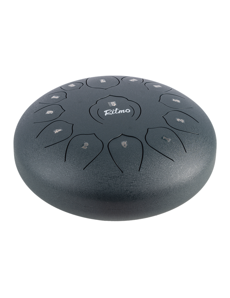 TONGUE DRUM DE 12” UPGRADED PREMIUM LOTUS SERIE 13 NOTAS AZUL