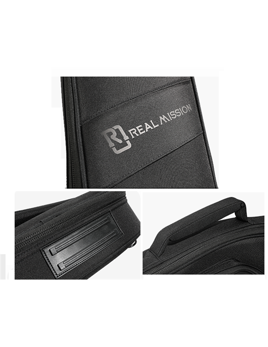 FUNDA REAL MISSION ELÉTRICA NEGRO