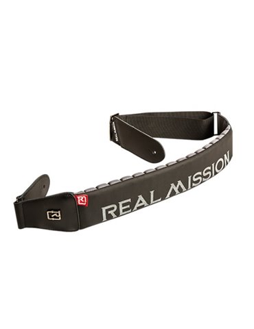 CORREA REAL MISSION ACOLCHADA NEGRA