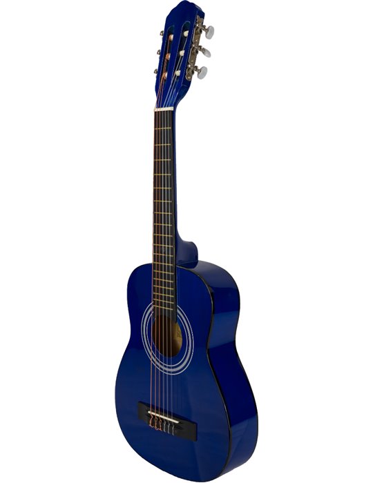 GUITARRA CLÁSICA ROCÍO C16 (3/4) TAMAÑO CADETE 90 CMS AZUL