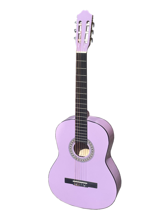 GUITARRA CLÁSICA ROCIO C6PK (1/4) CADETE 75 CMS ROSA
