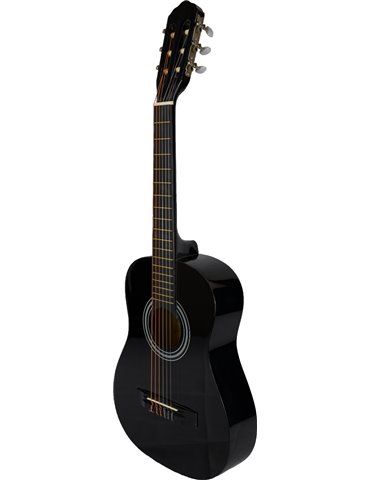 GUITARRA CLÁSICA ROCIO C7 (1/2) CADETE 85CMS NEGRO