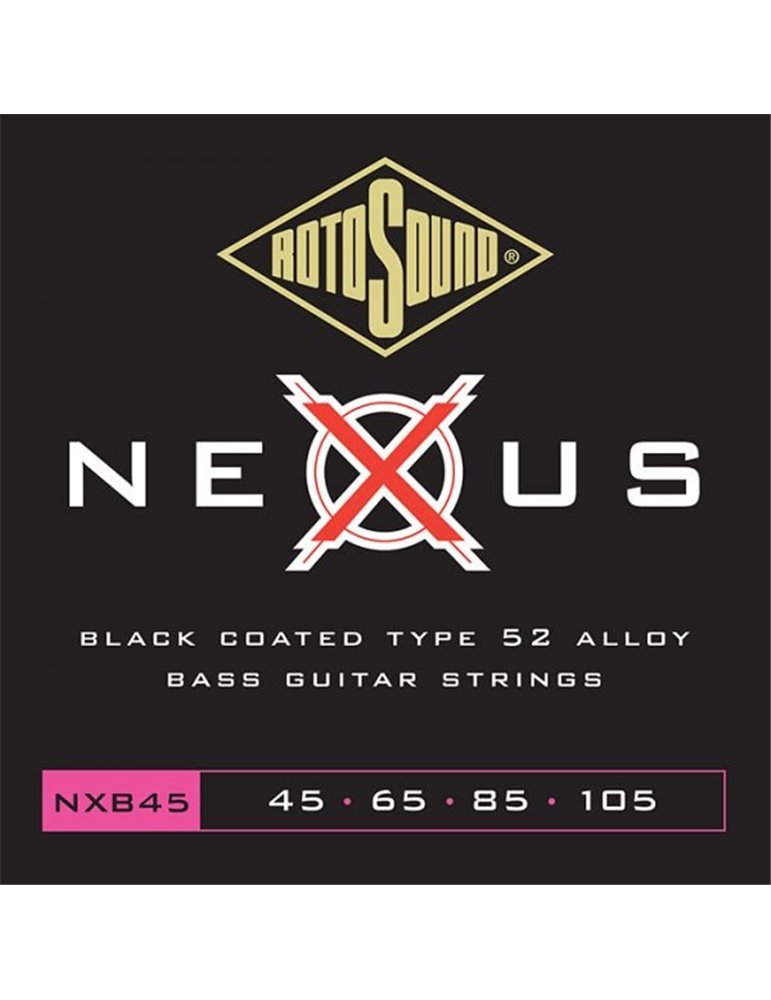 JUEGO DE CUERDAS ROTOSOUND NEXUS PARA BAJO 45-105