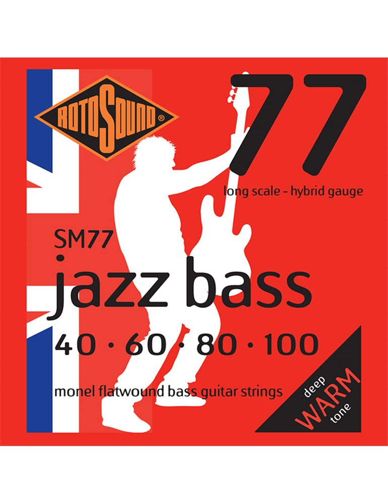 JUEGO DE CUERDAS ROTOSOUND PARA BAJO ELÉCTRICO 40-100