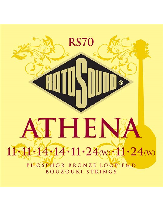 JUEGO DE CUERDAS ROTOSOUND PARA BOUZOUKI RS70