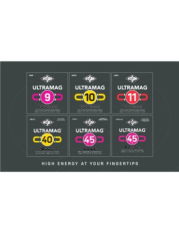 JUEGO DE CUERDAS ROTOSOUND ULTRAMAG PARA GUITARRA ELÉCTRICA UM10 2