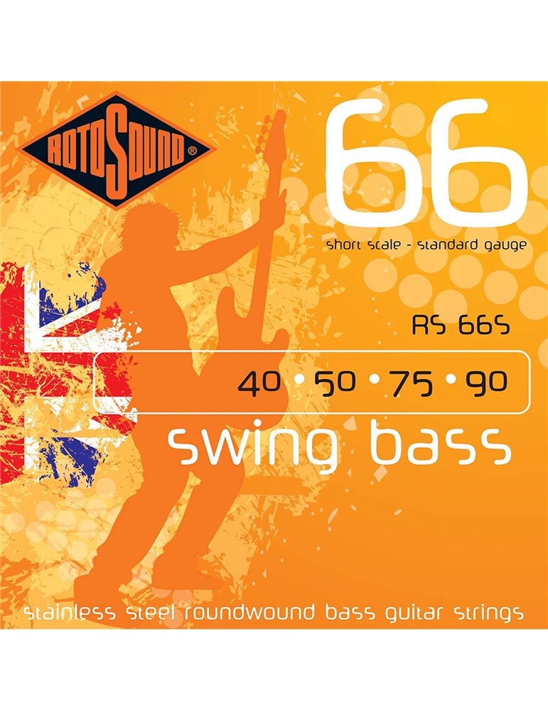 JUEGO DE CUERDAS ROTOSOUND PARA BAJO 40-90