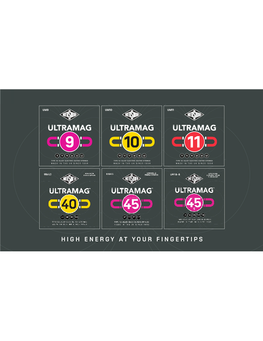 JUEGO DE CUERDAS ROTOSOUND ULTRAMAG PARA BAJO UM40