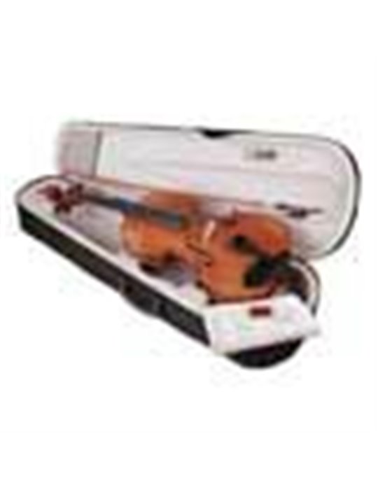 Viola Rudolph 16 arce flameado con estuche
