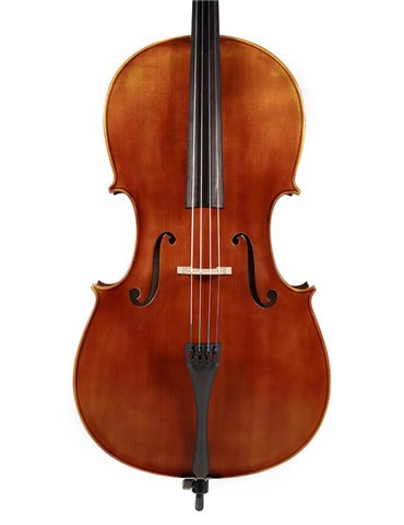 Chelo Rudolph 4/4 macizo herrajes ébano flameado