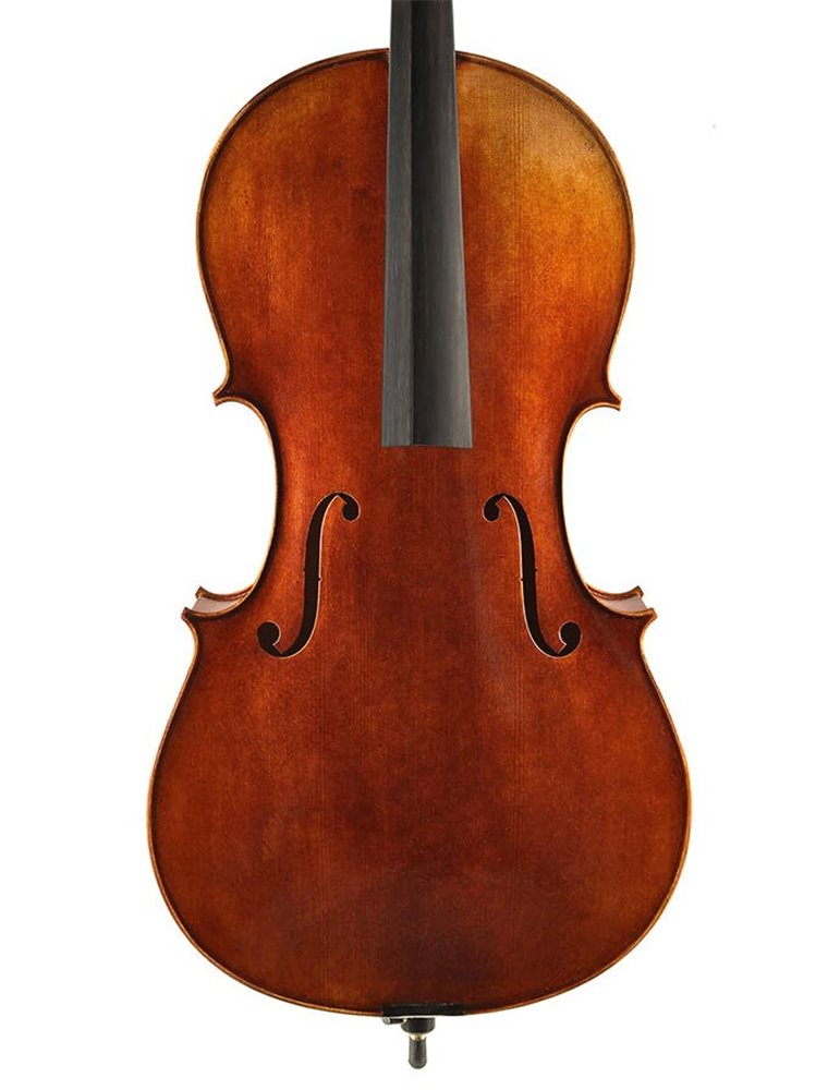 Chelo Rudolph 4/4 macizo acabado antiguo flameado