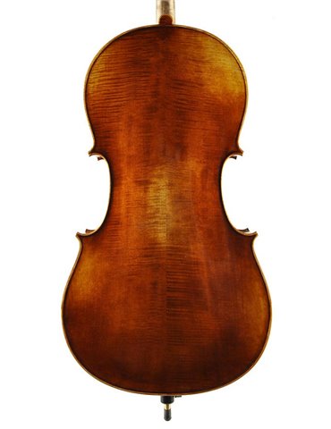 Chelo Rudolph 4/4 macizo acabado antiguo flameado 2