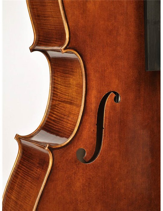 Chelo Rudolph 4/4 macizo acabado antiguo flameado