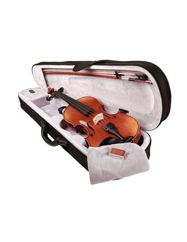 Violín Rudolph 1/2 sombr. arce flam. con estuche