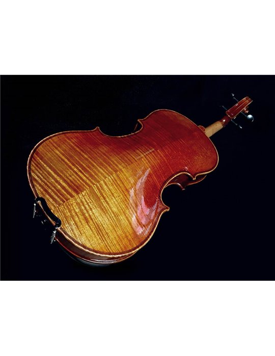 Violín Rudolph 3/4 arce flameado acabado antiguo