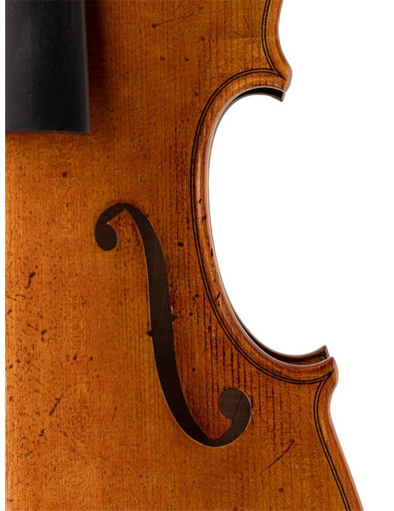 Violín Rudolph 4/4 acabado antiguo flameado