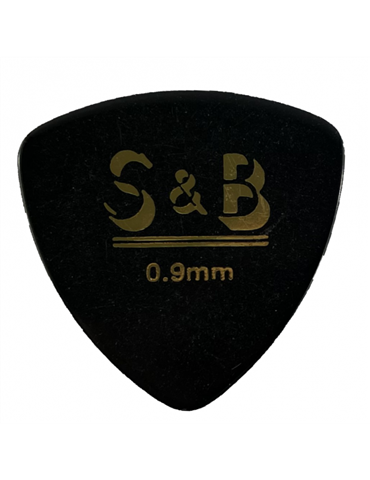 PÚA S & B TRIANGULAR NEGRA 0,9 MM