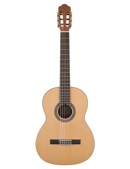 Guit. Salvador abeto/sapeli satinada