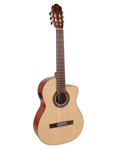 Guit. EC Salvador abeto/sapeli satinada