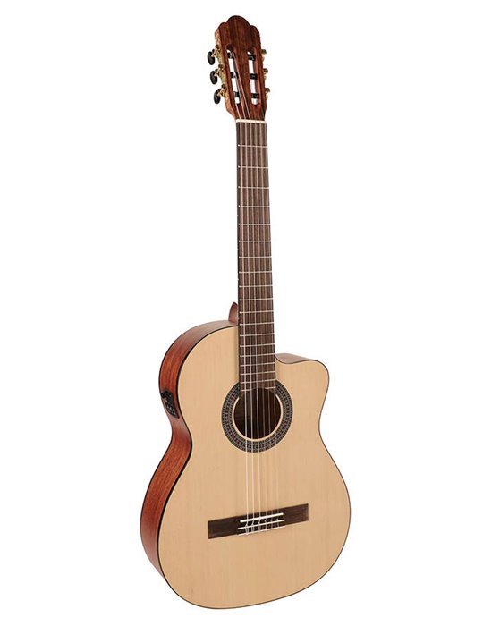 Guit. EC Salvador abeto/sapeli satinada