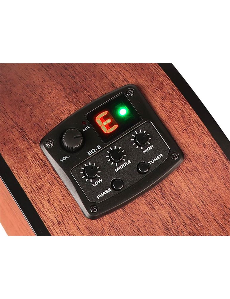 Guit. EC Salvador abeto/sapeli satinada