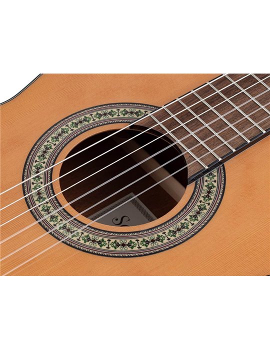 Guit. 7/8 Salvador abeto/sapeli brillo