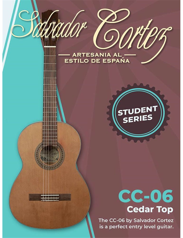 Guit. Salvador Cortez cedro/agathis satinado