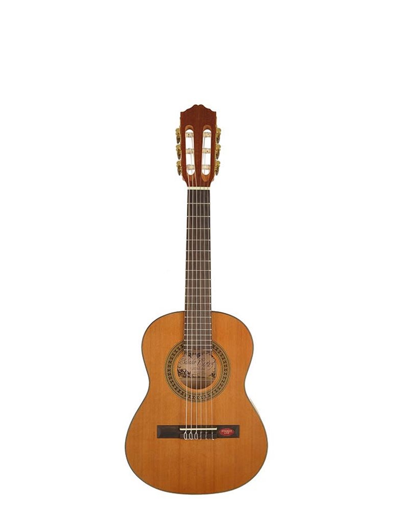 GUITARRA CLÁSICA SERIE ESTUDIO 1/4 SALVADOR CORTEZ CEDRO/AGATHIS SATINADO