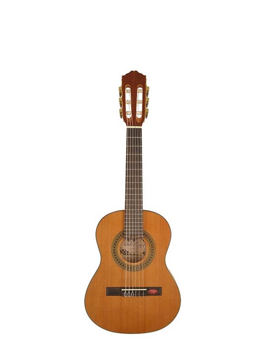 GUITARRA CLÁSICA SERIE ESTUDIO 1/4 SALVADOR CORTEZ CEDRO/AGATHIS SATINADO
