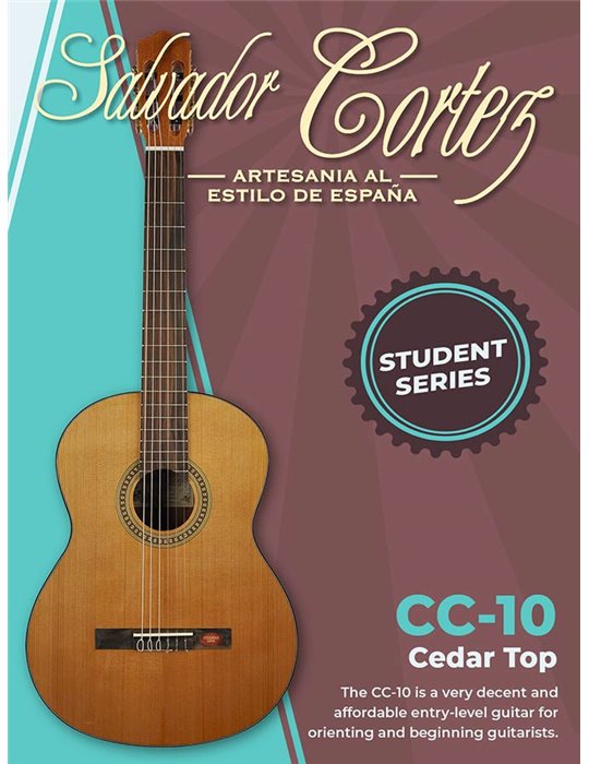 Guit. Salvador Cortez cedro/sapeli natural