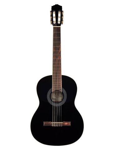 Guit. Salvador Cortez cedro/sapeli negro 2