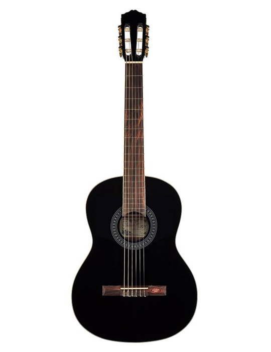 Guit. Salvador Cortez cedro/sapeli negro