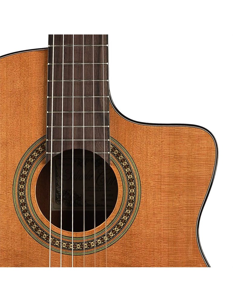 Guit. EC Salvador Cortez cedro/sapeli