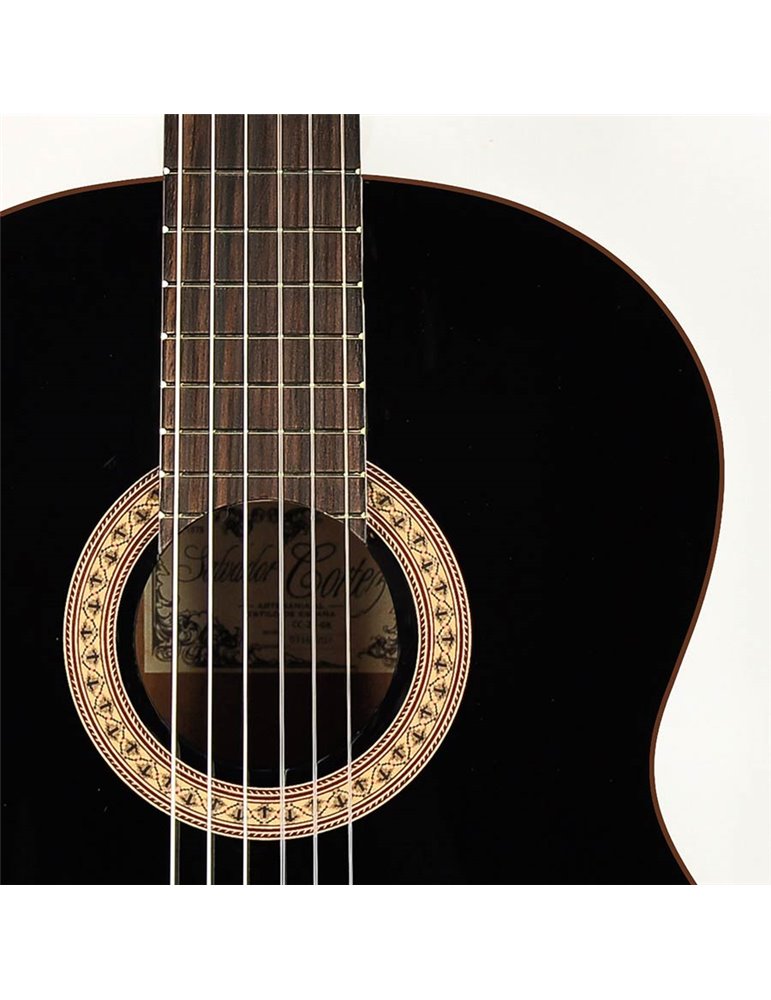 Guit. Salvador Cortez cedro macizo/sapeli negro