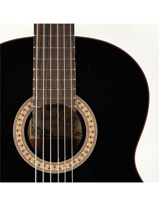 Guit. Salvador Cortez cedro macizo/sapeli negro